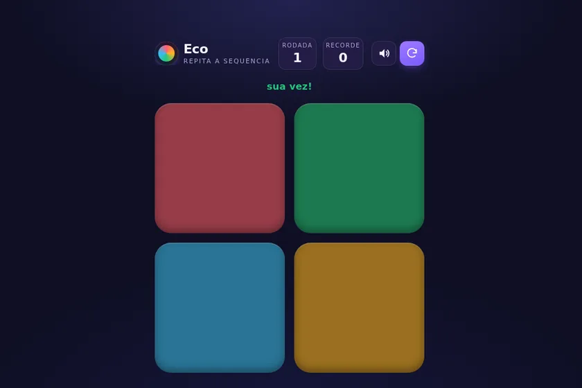 Tela do jogo Eco