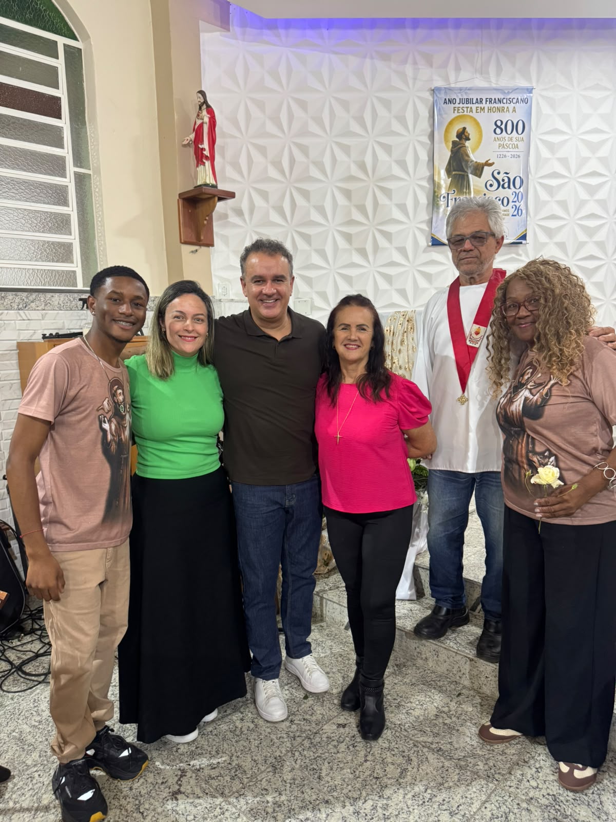 Nossos queridos amigos da comunidade de São Francisco de Assis - Sta Efigênia